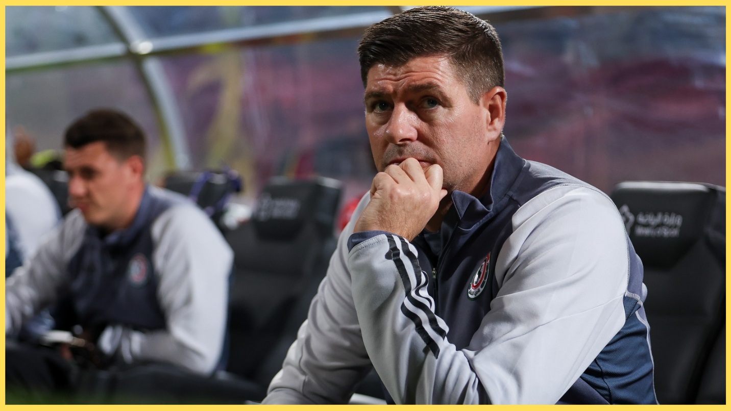 Steven Gerrard has been strongly linked with the now-vacant Burnley manager's job