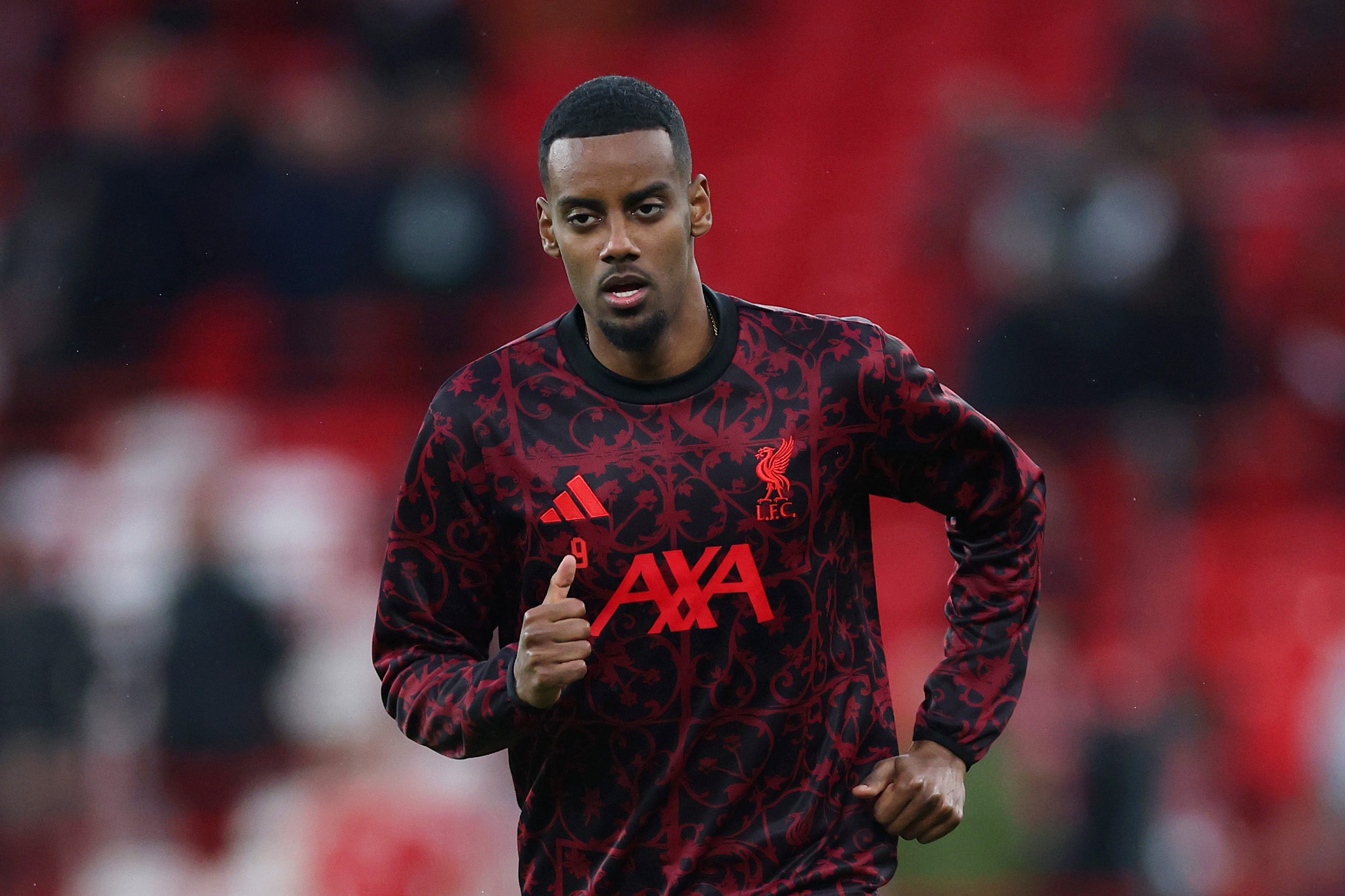 Alexander Isak has endured a difficult first season at Liverpool