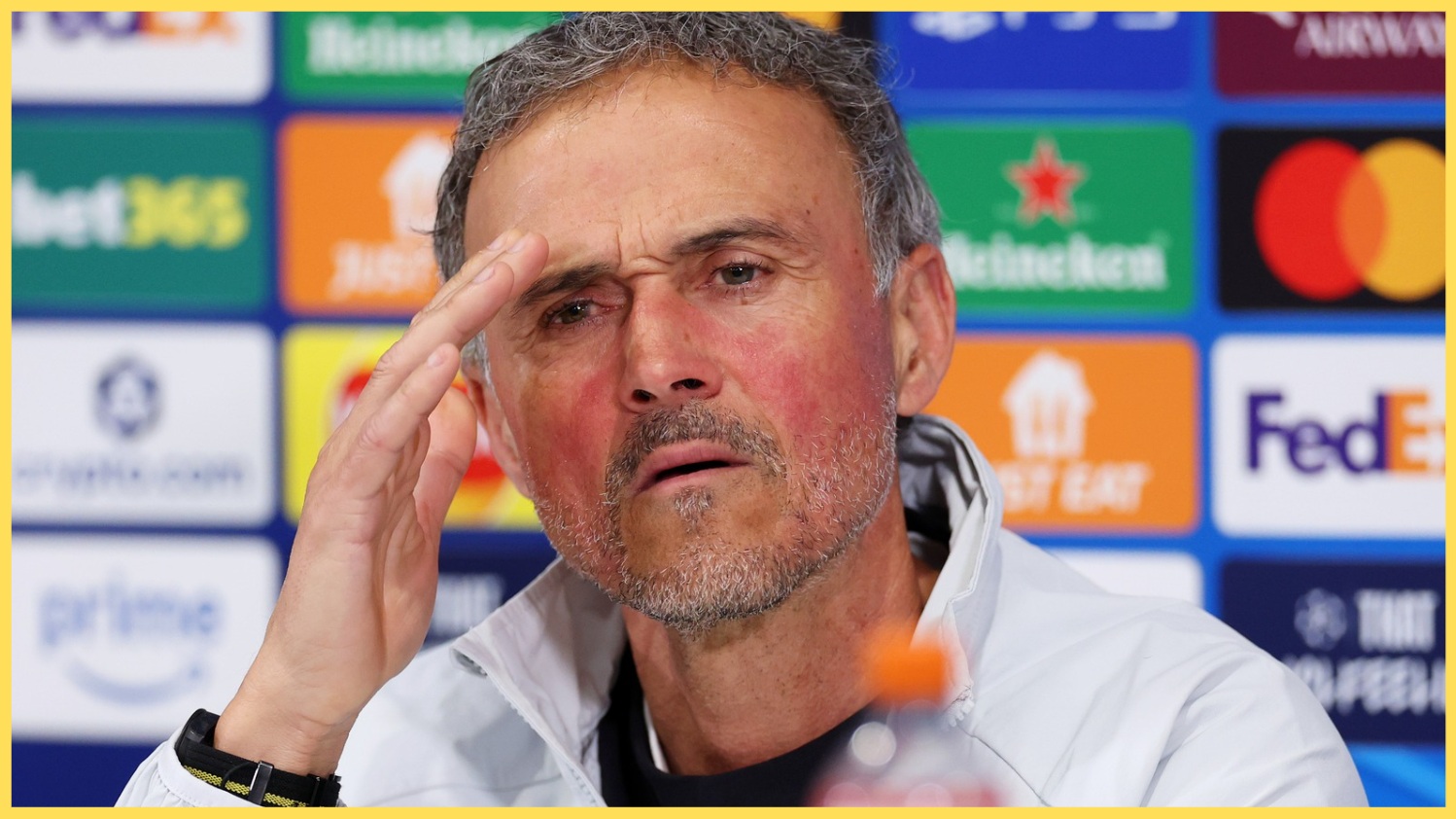 Luis Enrique is expecting 'moments of hardship' for PSG at Anfield