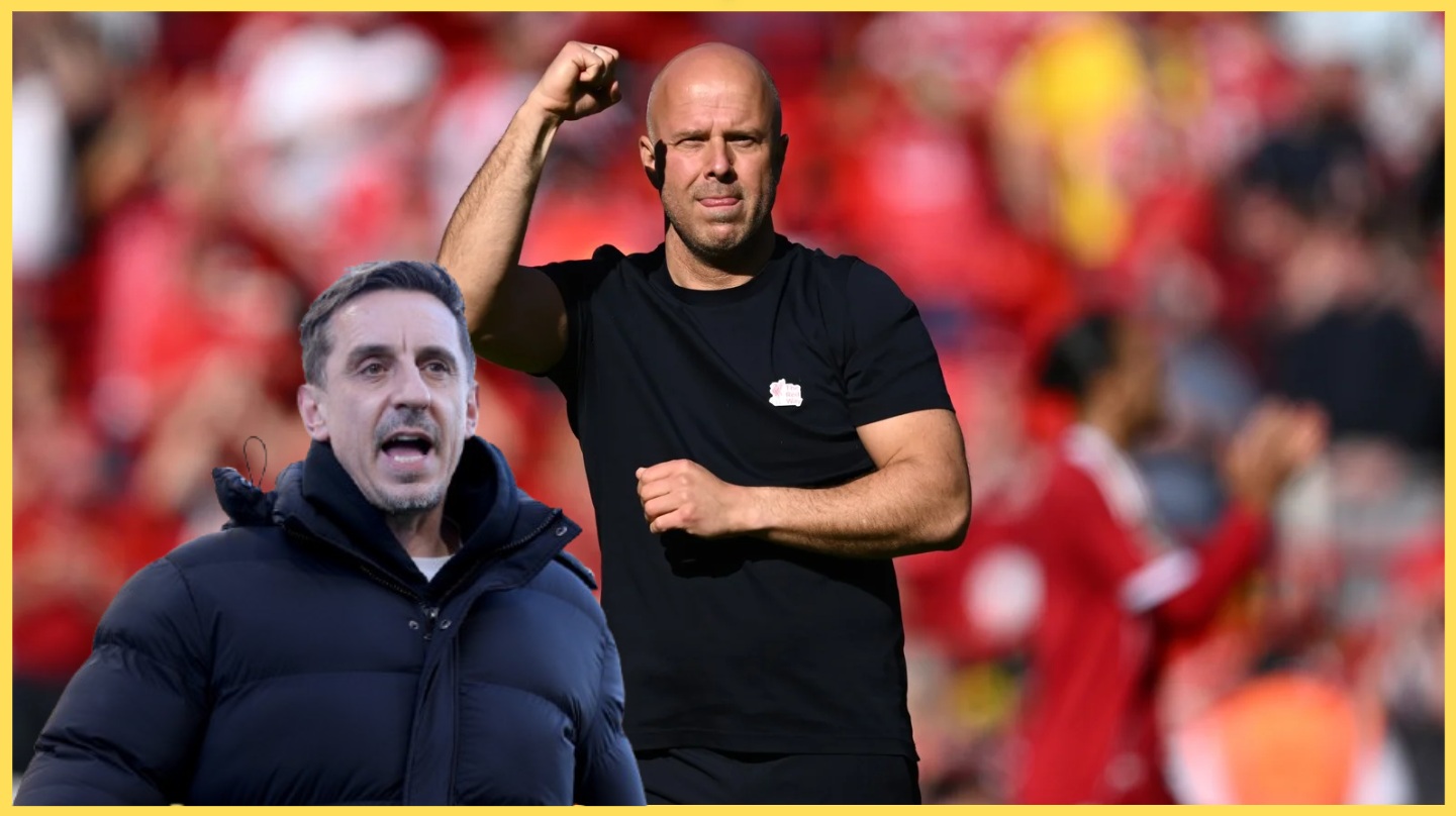 Gary Neville believes Arne Slot will remain in charge of Liverpool for next season