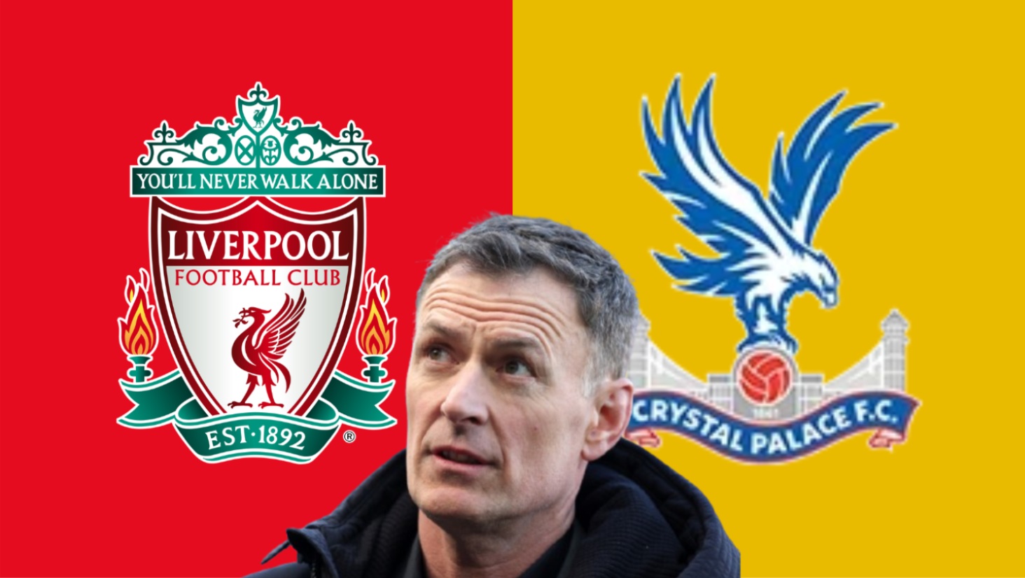 Chris Sutton is tipping Liverpool for a narrow win over Crystal Palace