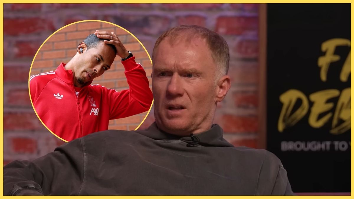 Paul Scholes makes strange claim about Van Dijk