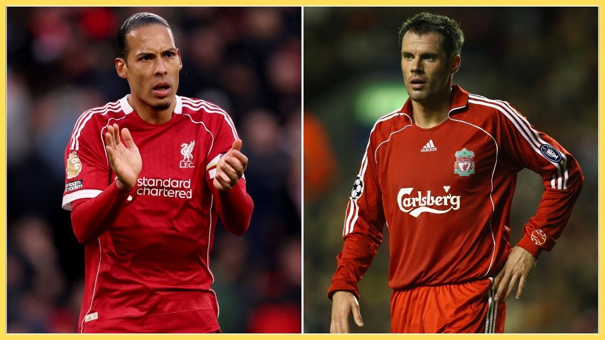Virgil van Dijk set to take Jamie Carragher's record