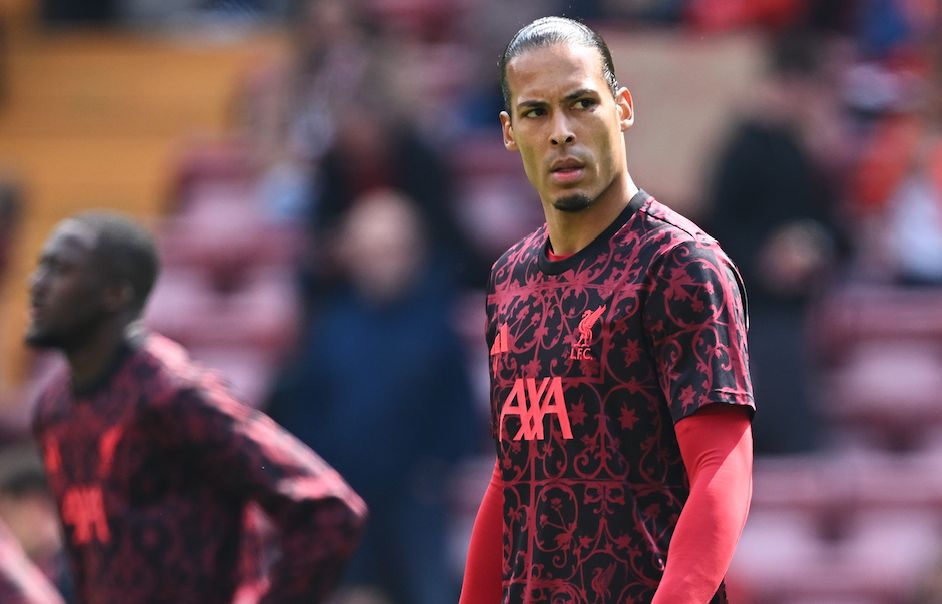 Virgil van Dijk is aware Liverpool are losing a major presence in the summer