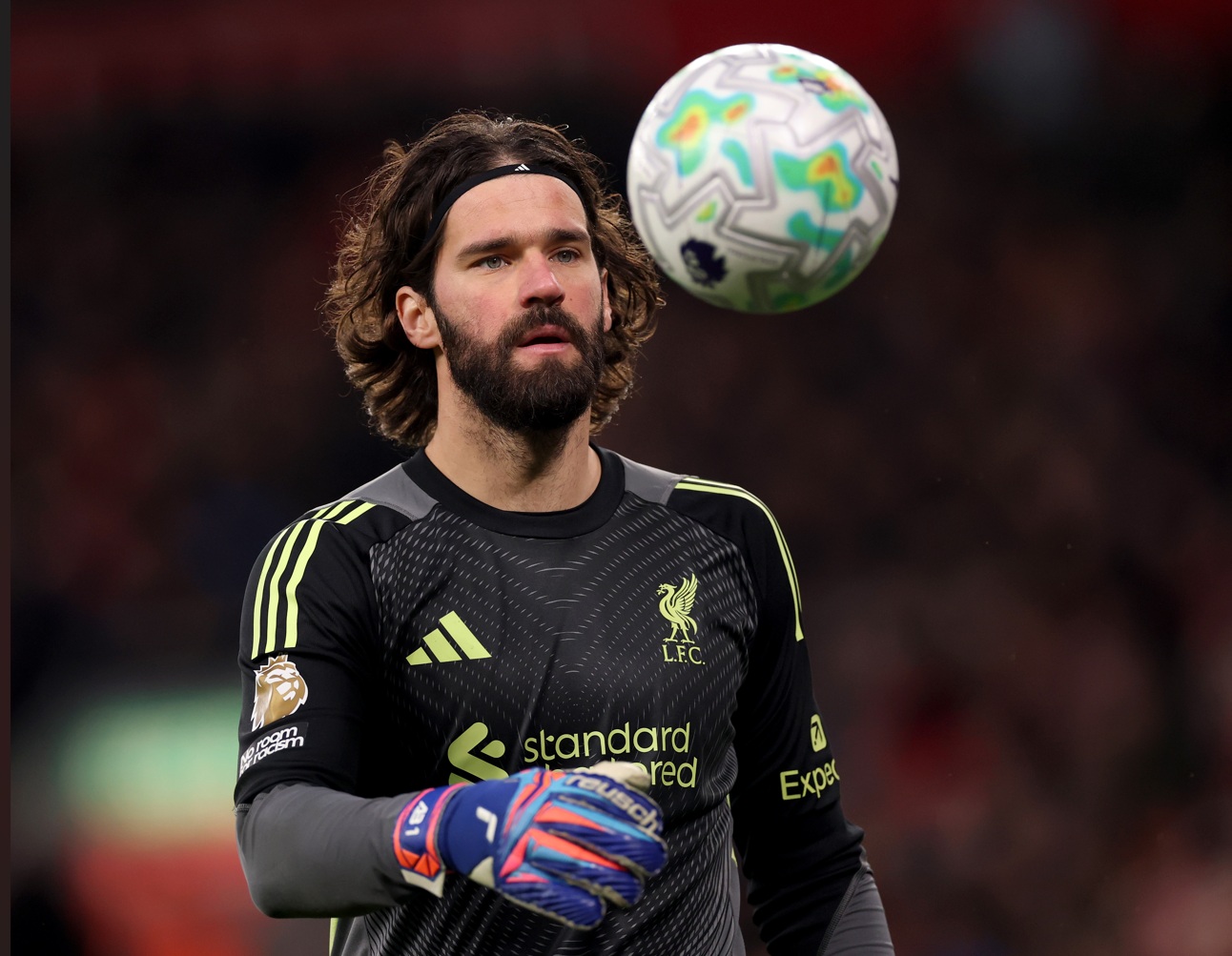 Alisson Becker has been linked with a summer move to Juventus