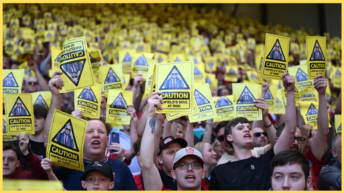 Liverpool fans have vehemently protested about impending ticket price increases at recent matches
