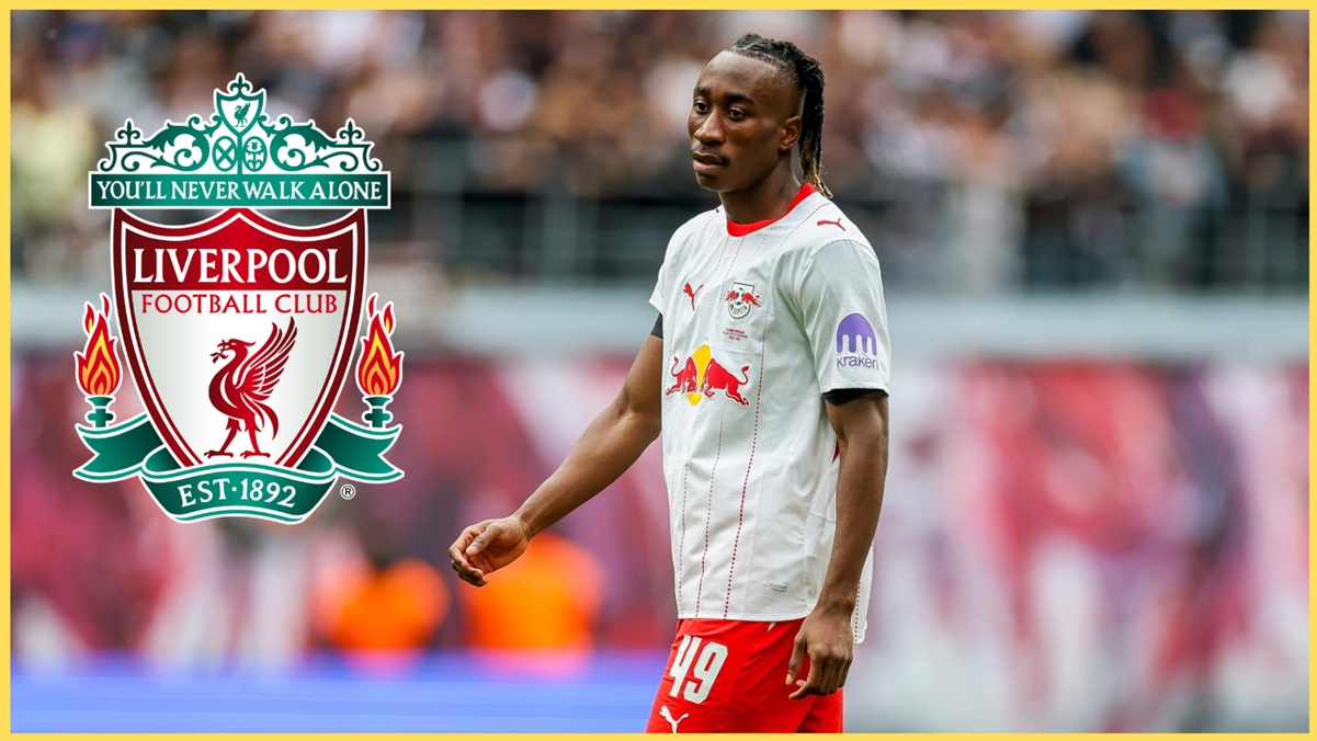 Yan Diomande insists he's happy at RB Leipzig amid ongoing links with Liverpool