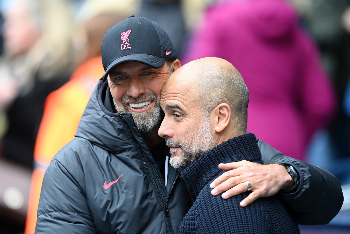 Jurgen Klopp and Pep Guardiola had some epic title race battles over the years
