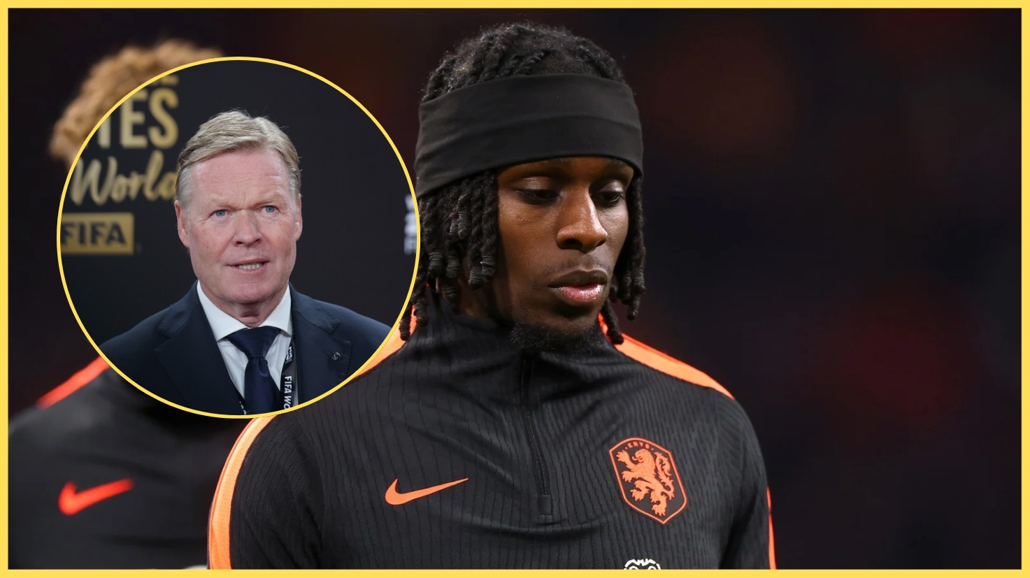 Ronald Koeman has explained why he omitted Jeremie Frimpong from Netherlands' World Cup squad