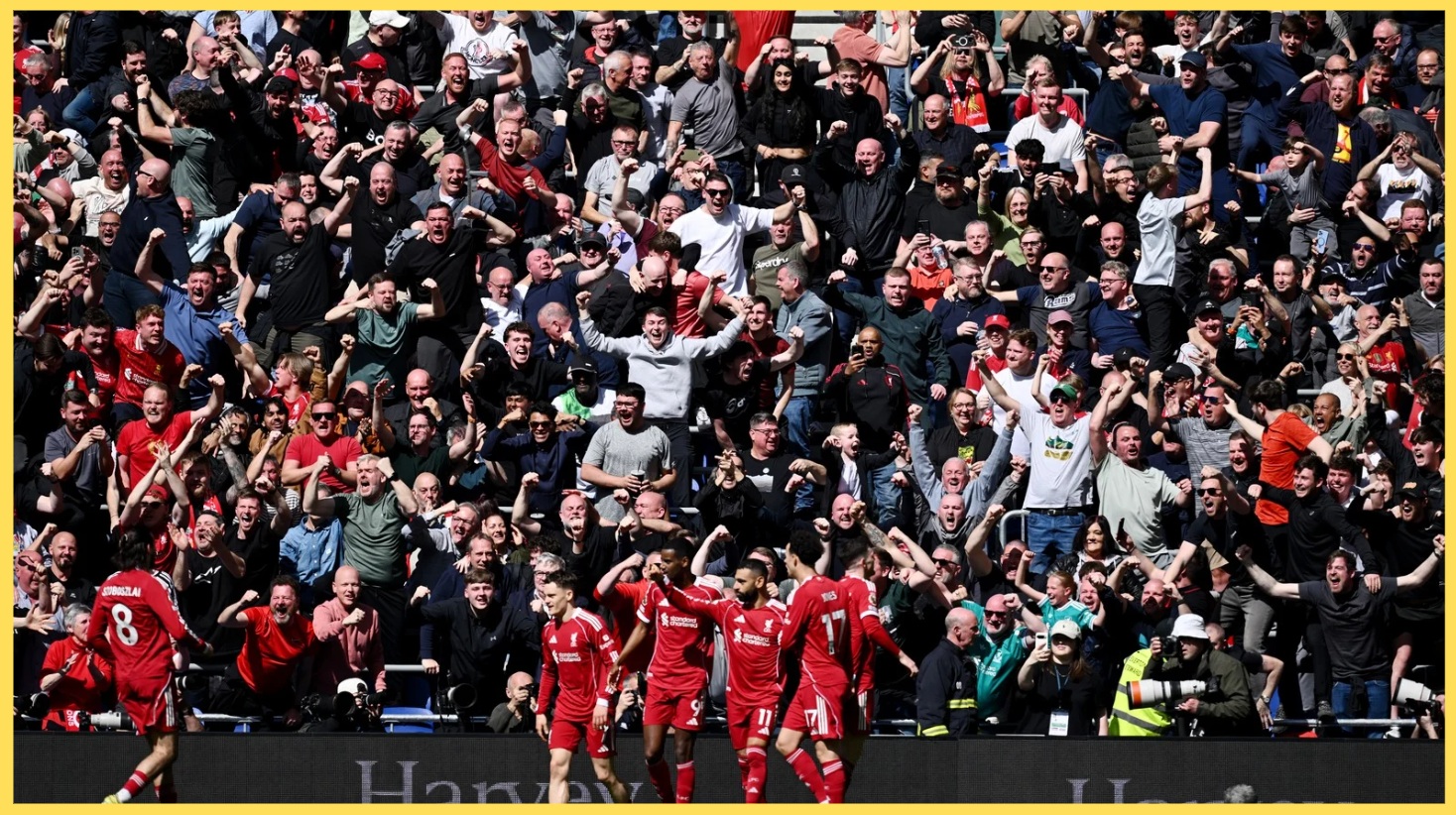 Liverpool fans could be celebrating Champions League qualification by Saturday evening