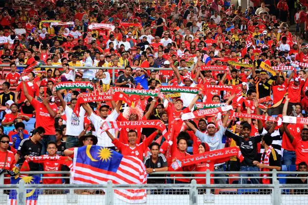 Liverpool have a massive following in Malaysia