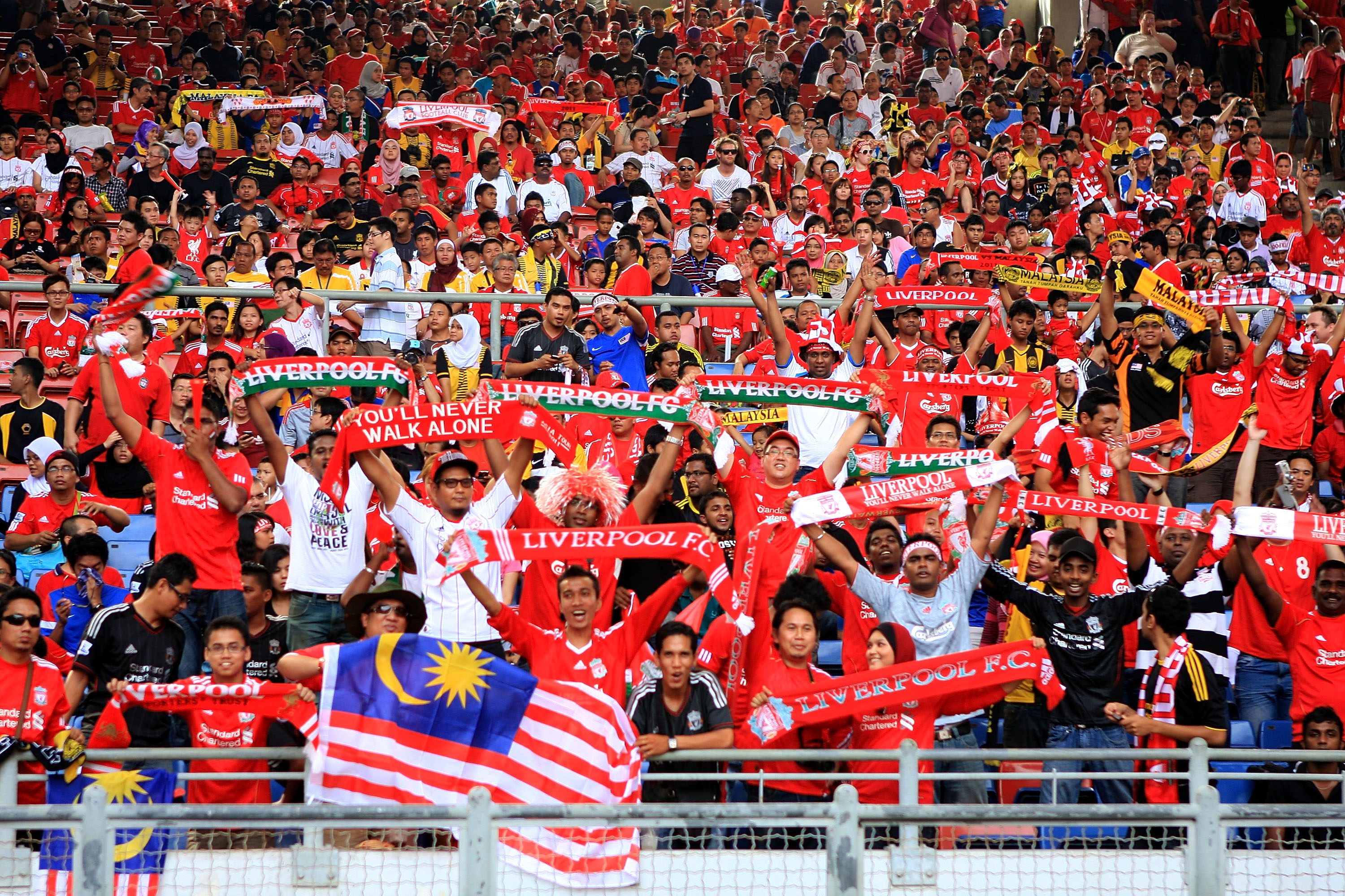 Liverpool have a massive following in Malaysia