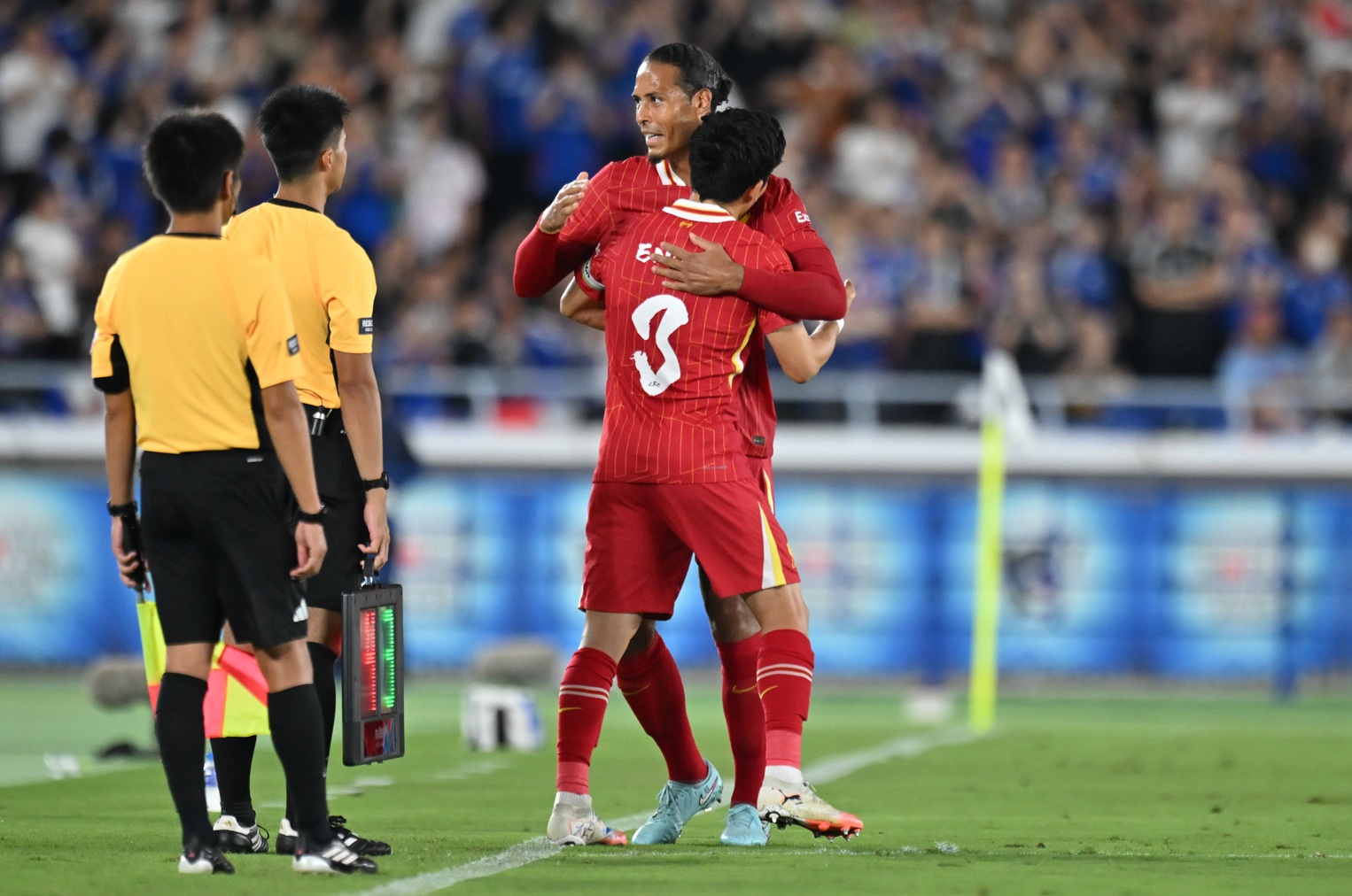 Virgil van Dijk and Wataru Endo are set to face each other at the 2026 World Cup