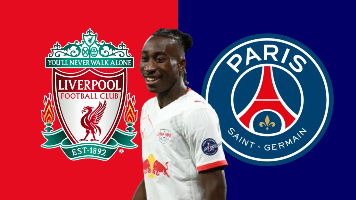 Yan Diomande would be interested in joining either PSG or Liverpool