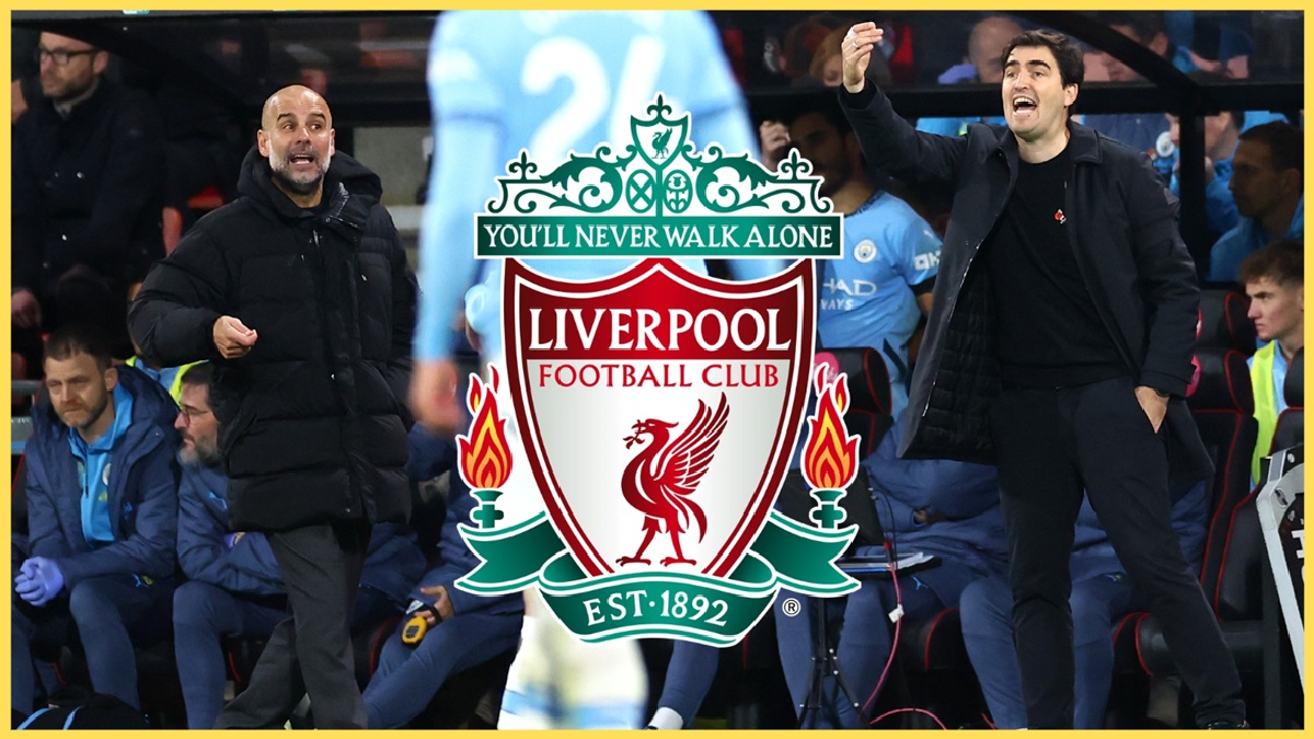Pep Guardiola and Andoni Iraola have both spoken of their fondness for Liverpool-linked midfielder Alex Scott