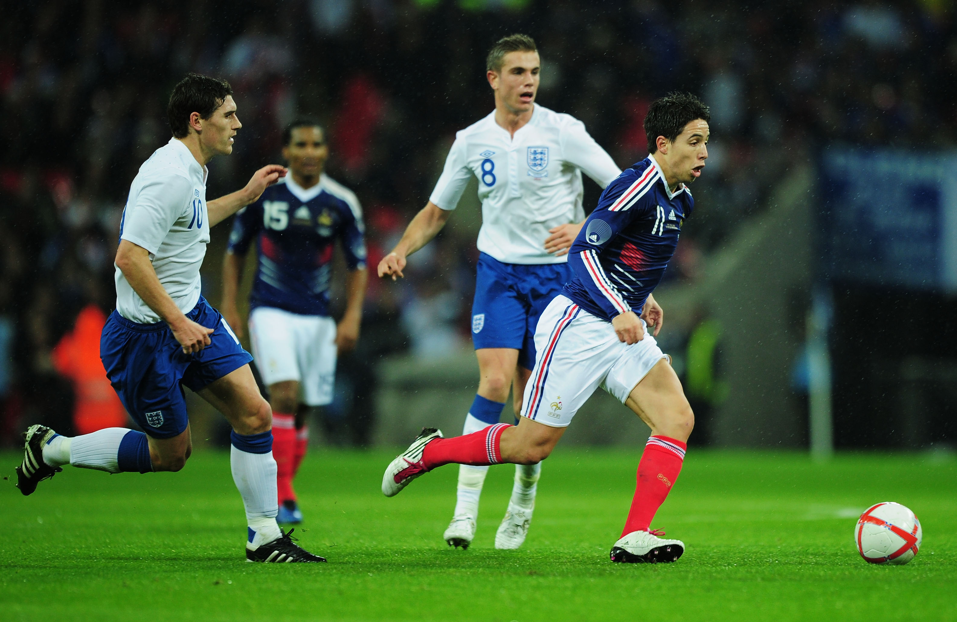 Jordan Henderson made his debut for England back in 2010