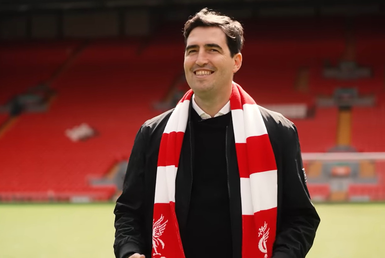 Andoni Iraola has already sought to foster a connection with the Liverpool fan base