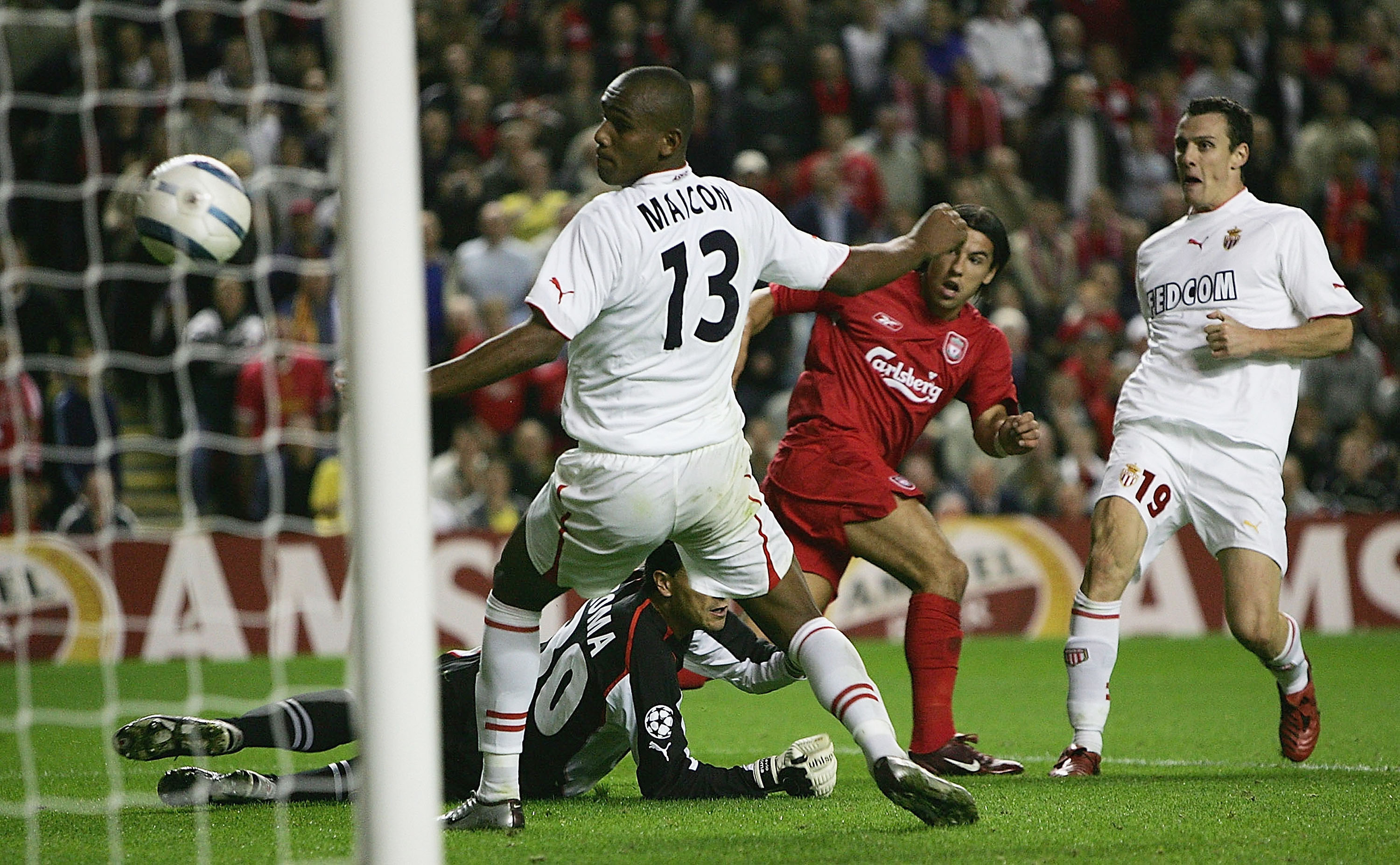 Liverpool and Monaco last met at Anfield in the 2004/05 Champions League