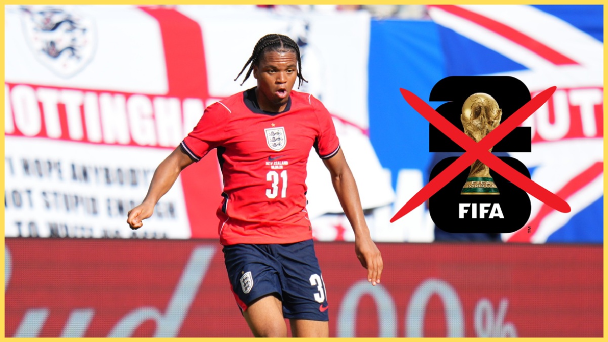 Rio Ngumoha is ineligible to feature at the 2026 World Cup