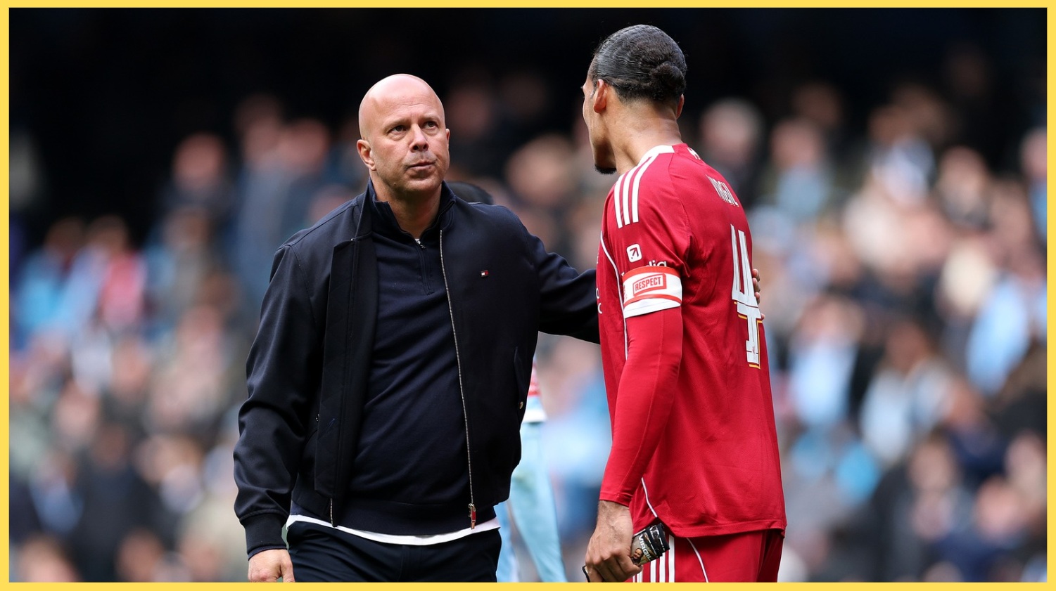 Virgil van Dijk said he wasn't consulted about Liverpool's decision to sack Arne Slot