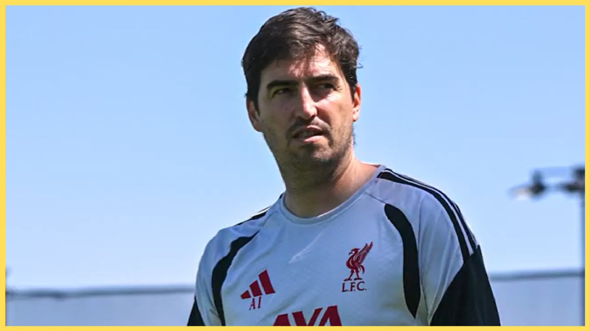 Andoni Iraola has asid that Stefan Bajcetic isn't yet ready to train with the Liverpool squad