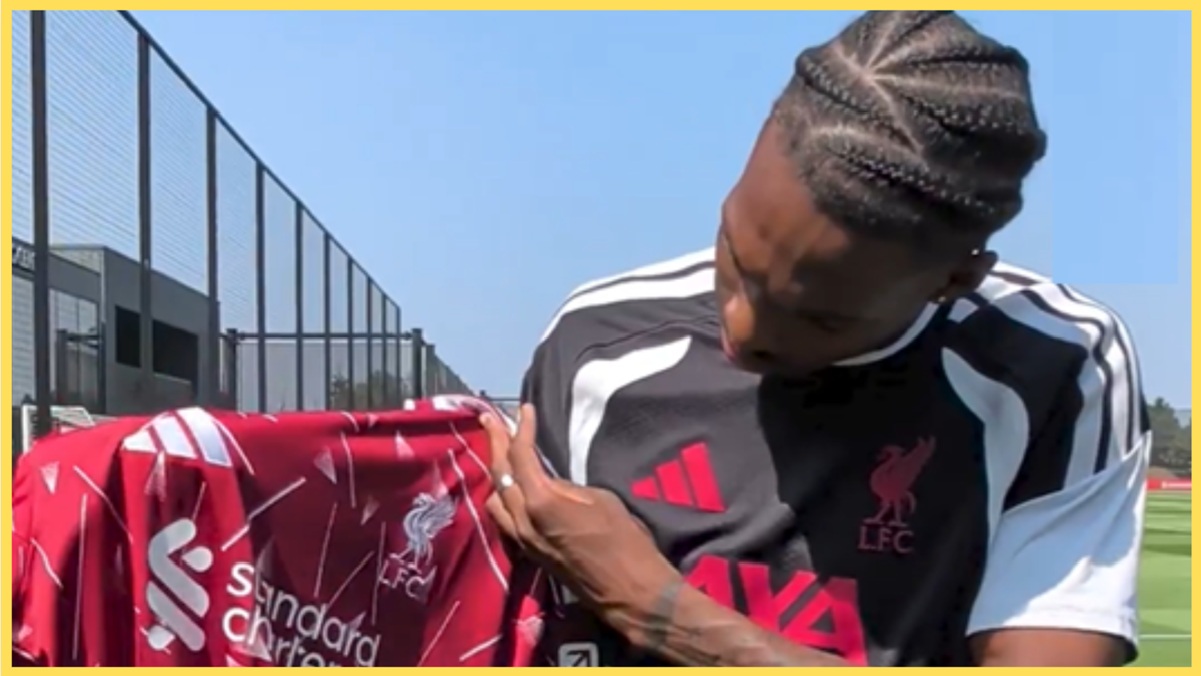 Jeremy Jacquet will wear the number 5 shirt at Liverpool