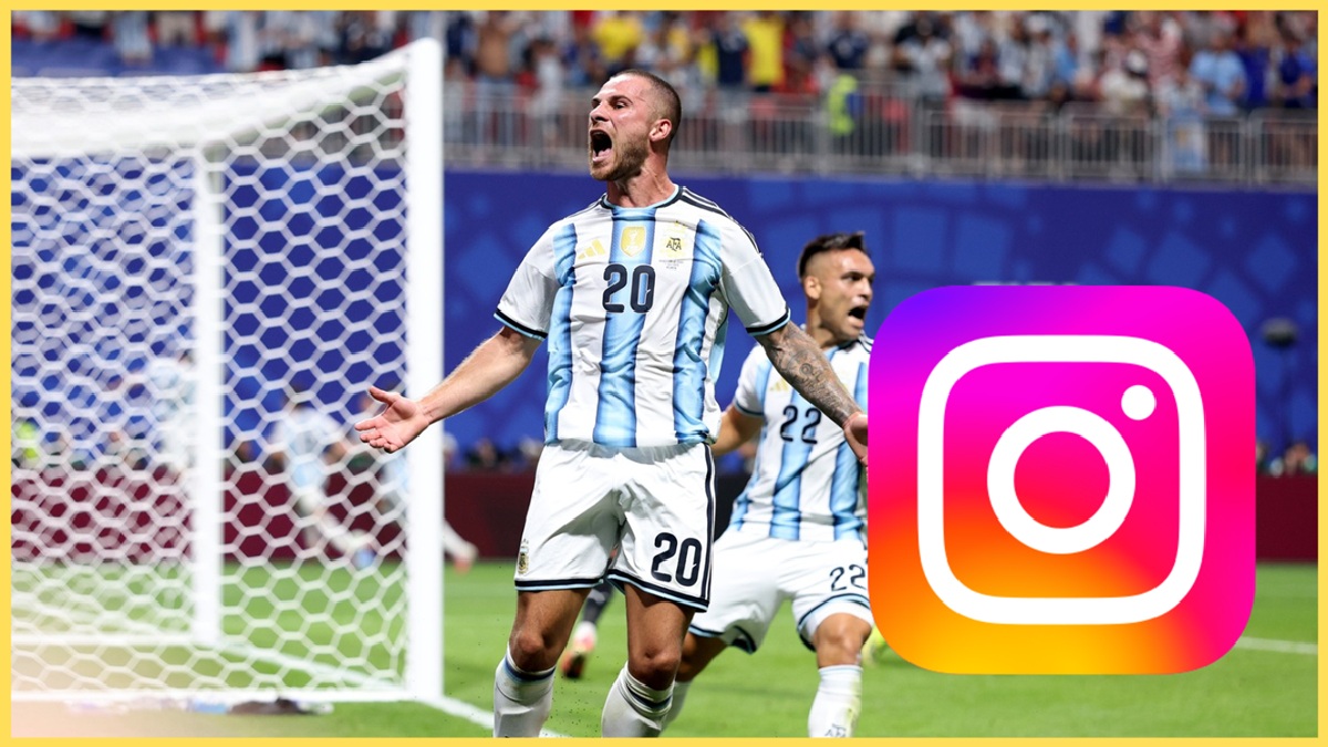 Alexis Mac Allister celebrates Argentina's dramatic win over Egypt at the World Cup