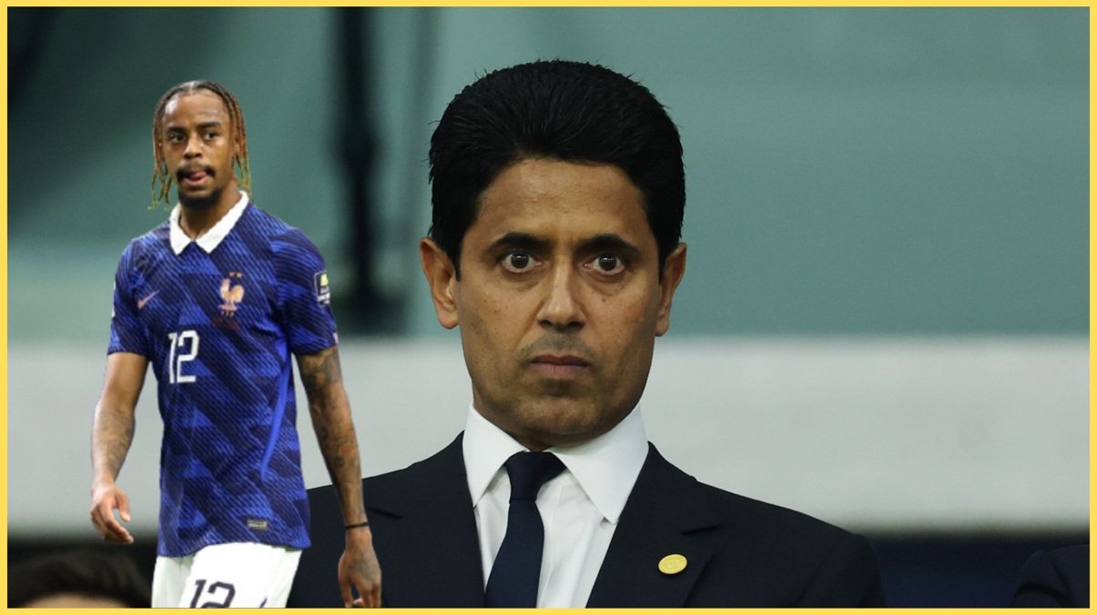Nasser Al Khelaifi hasn't ruled out the prospect of Bradley Barcola leaving PSG