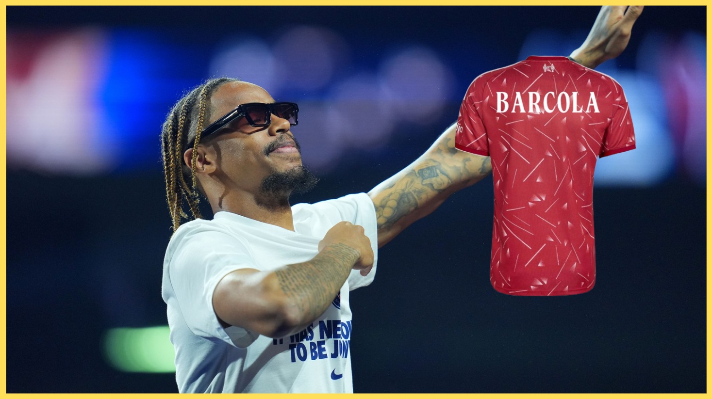 Bradley Barcola could potentially keep his number 29 shirt from PSG if he joins Liverpool