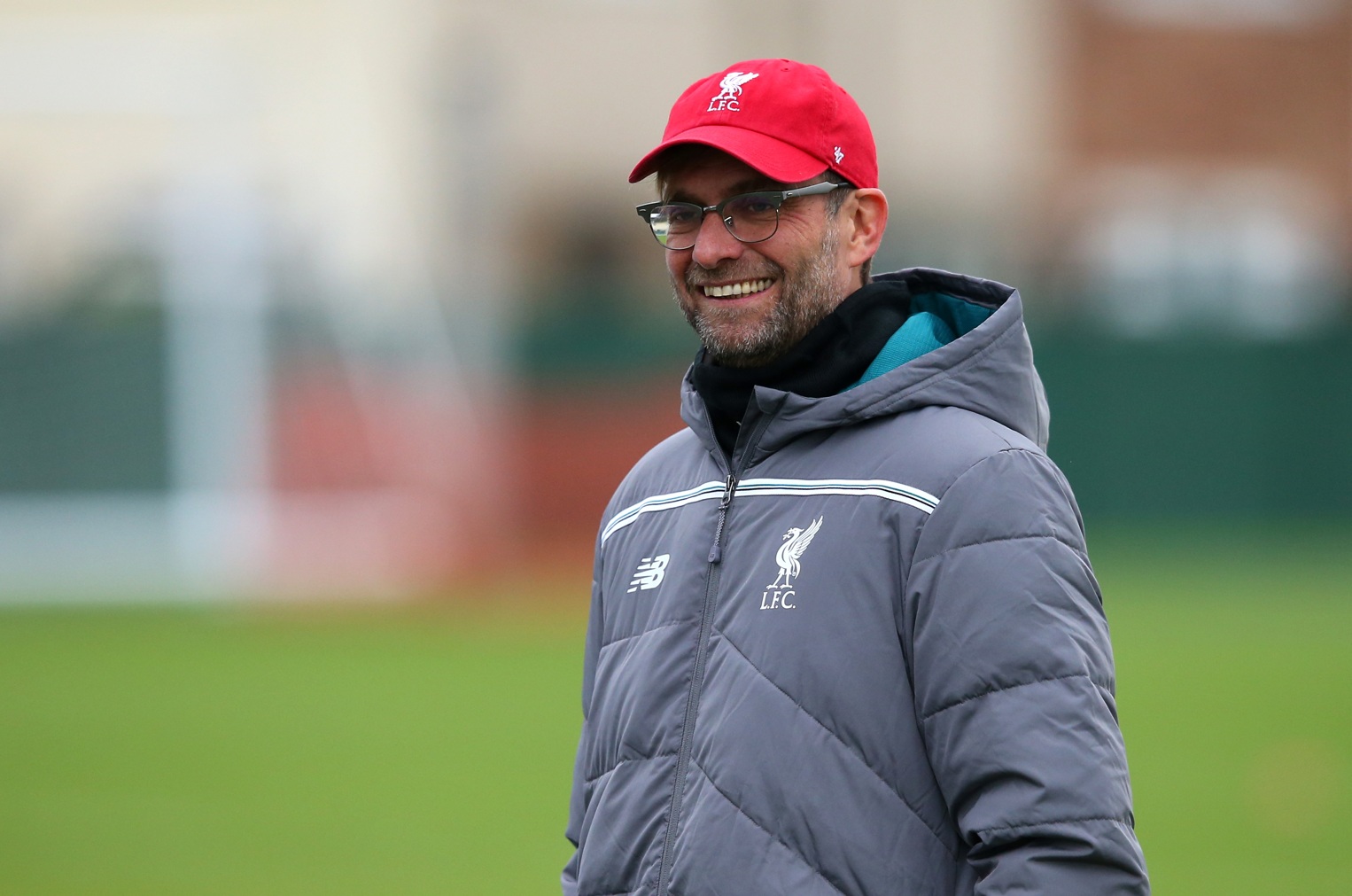 Jurgen Klopp pictured during a Liverpool training session in 2015