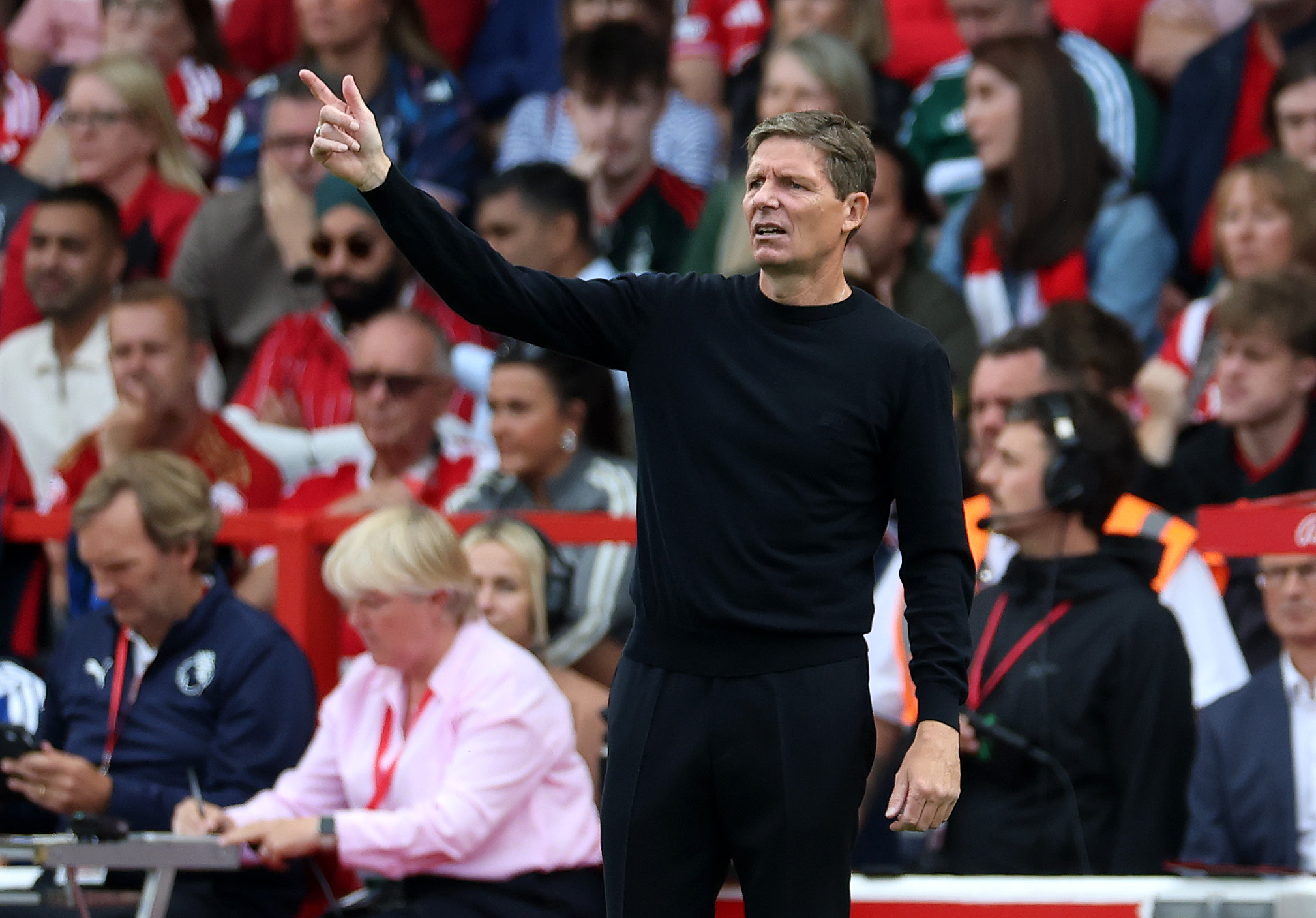 Oliver Glasner has had a good record at Anfield in the past