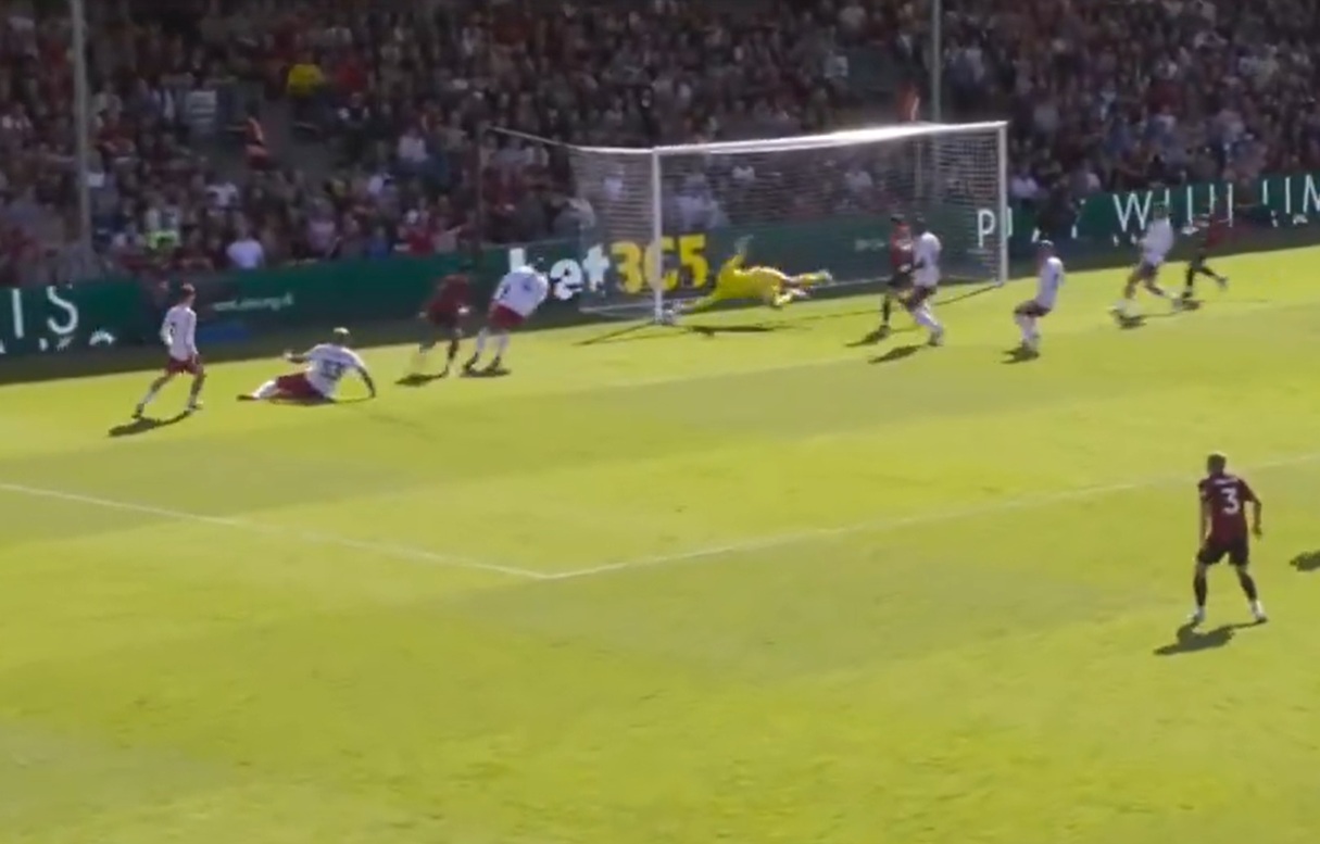 Alisson Becker produced a magnificent save to deny Evanilson