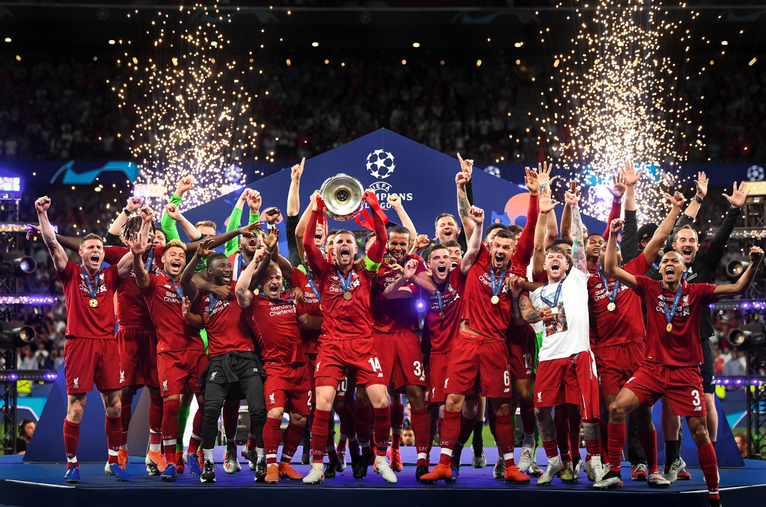 Liverpool last won the Champions League in 2019