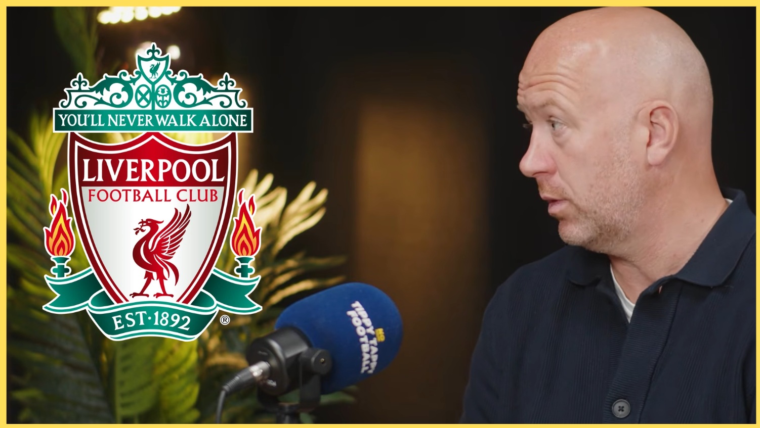 Charlie Adam on the No Tippy Tappy Football podcast