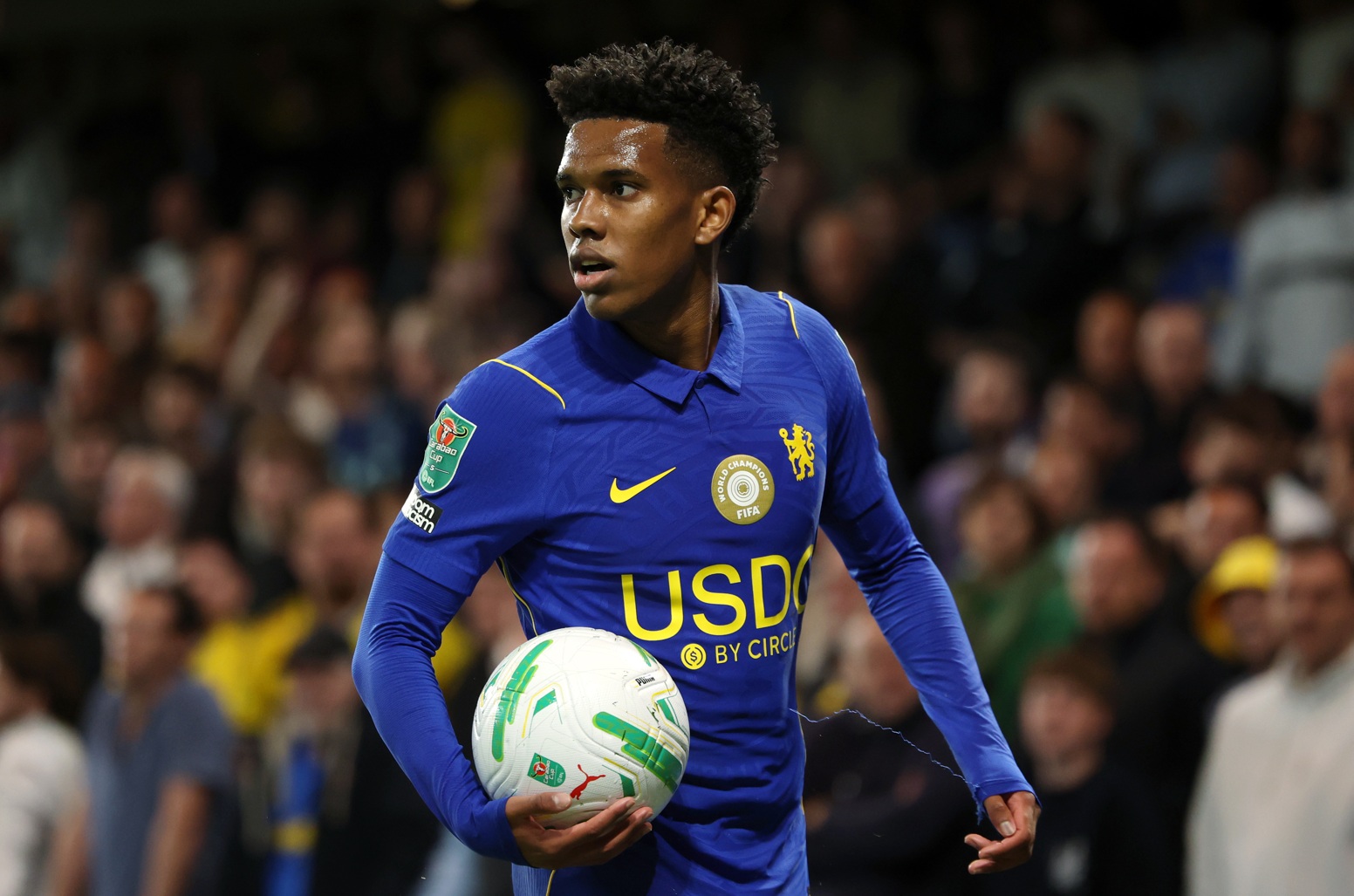 Liverpool are reportedly interested in Chelsea winger Estevao