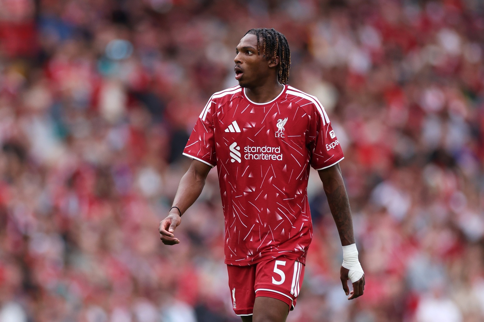 Liverpool defender Jeremy Jacquet