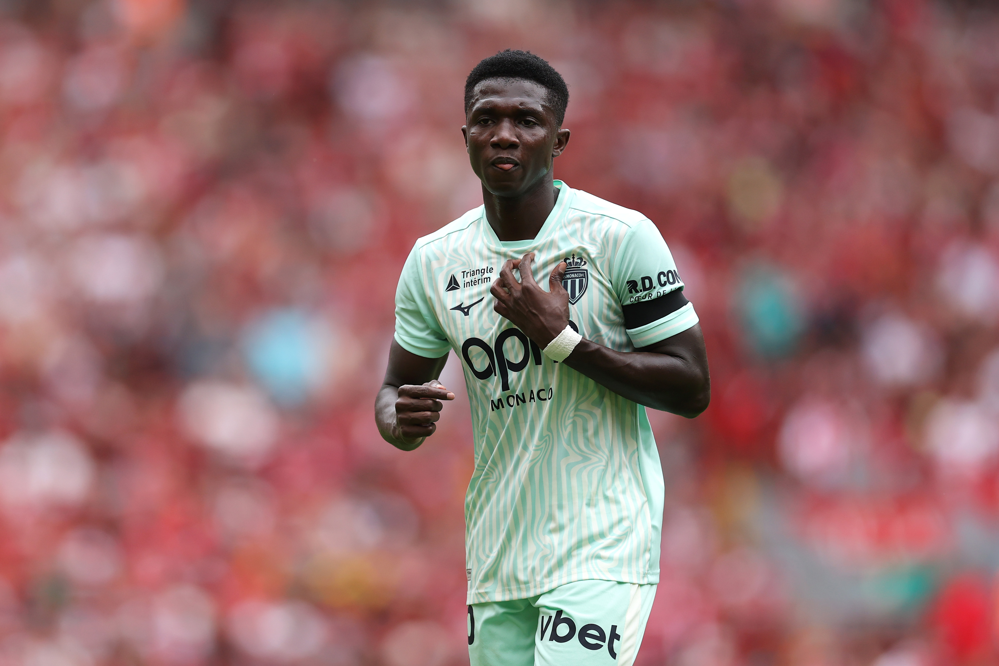 Lamine Camara's proposed deadline day move to Chelsea was blocked by Monaco