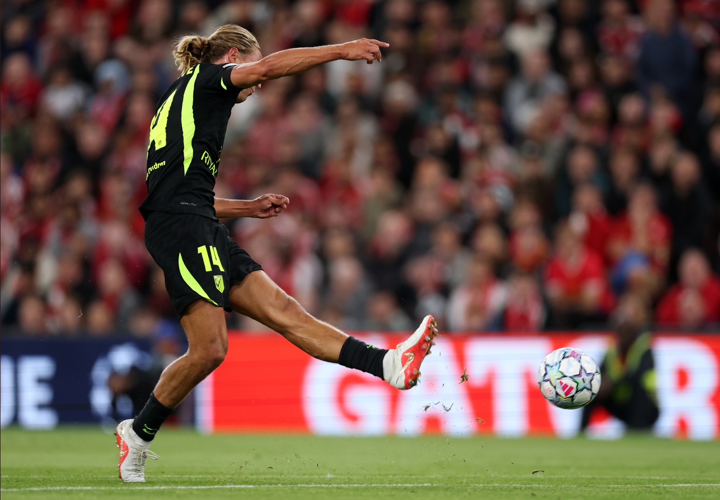 Marcos Llorente scores at Anfield...again