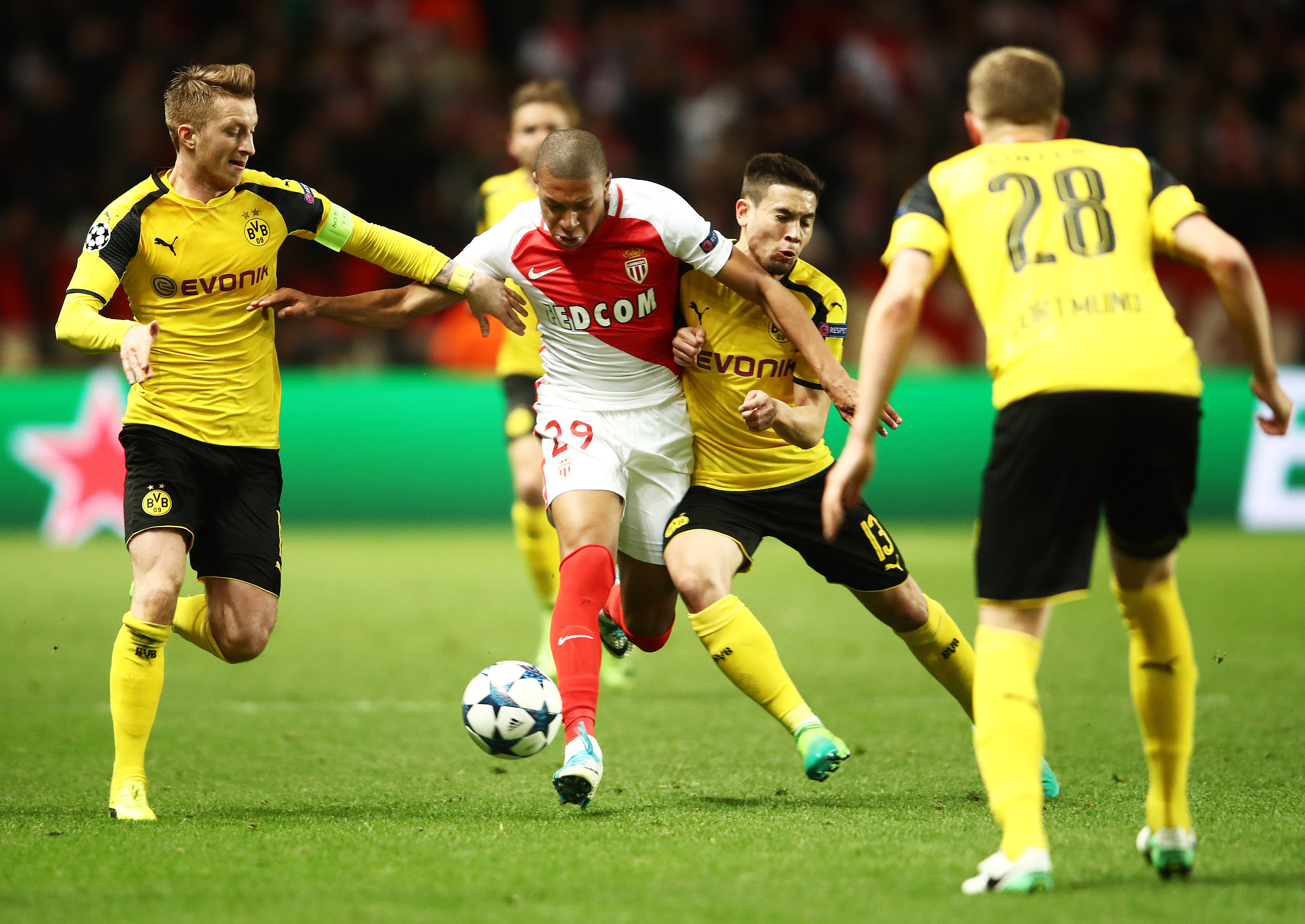 Kylian Mbappe starred for Monaco in their run to the Champions League semi-finals in 2017