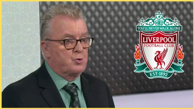 Steve Nicol during an ESPN FC broadcast
